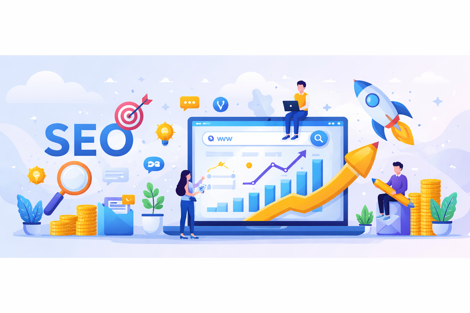 Design. Develop. Dominate Search.