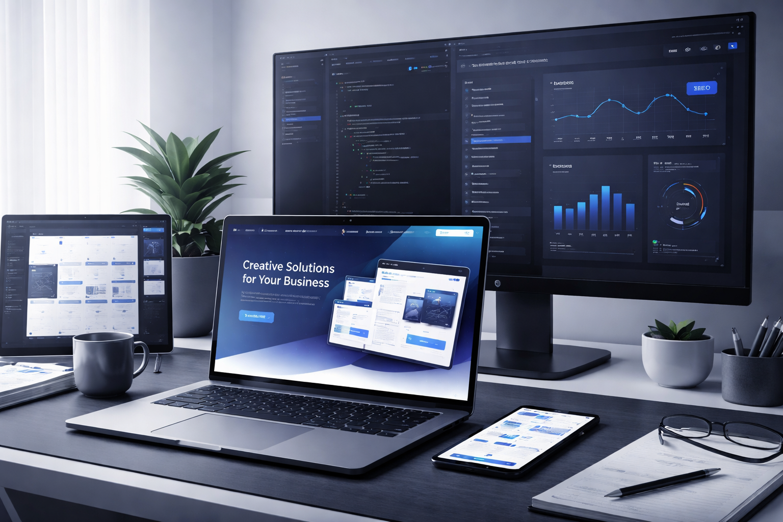 Design. Develop. Dominate Search.